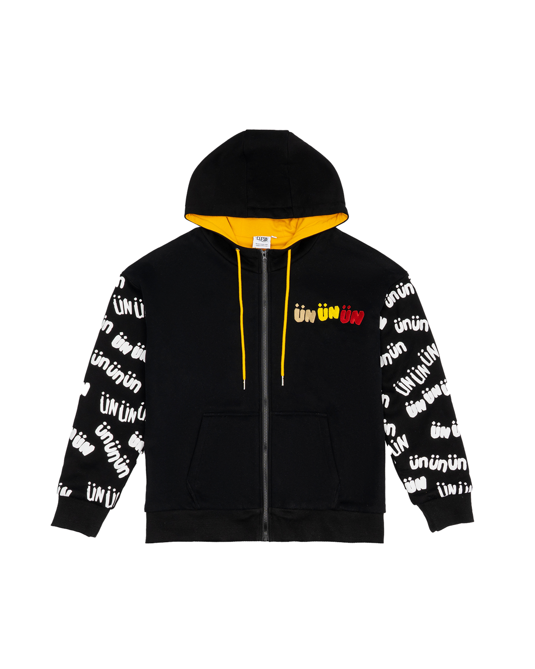 UN UN UN Zip Hoodie
