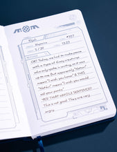 M.O.M. Mission Log Notebook
