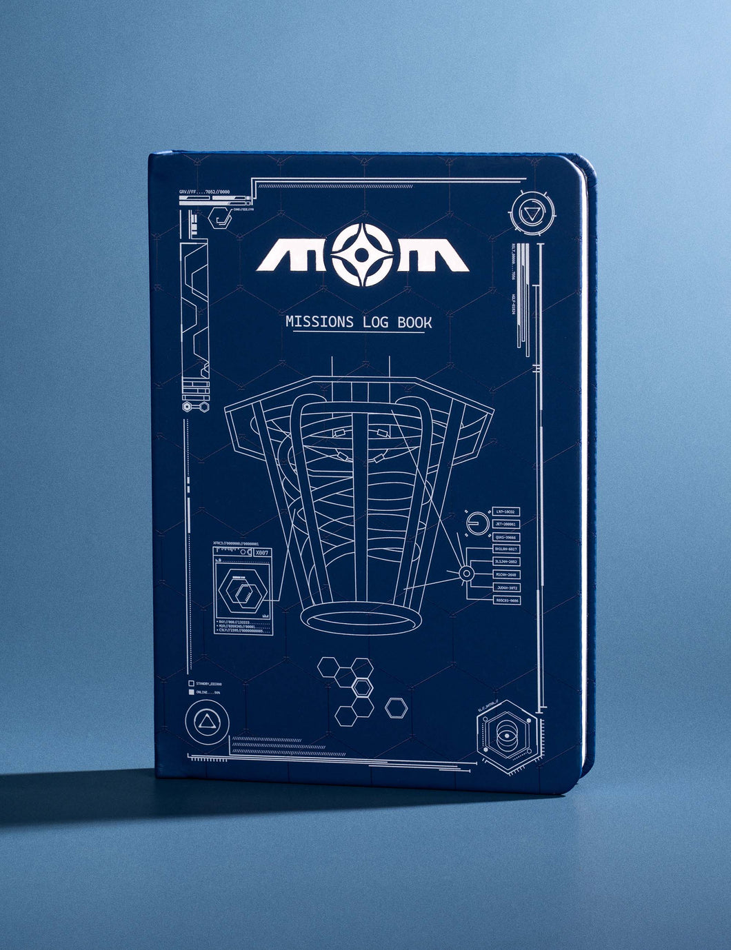M.O.M. Mission Log Notebook