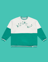 Star Sweatshirt - Pink/ Green
