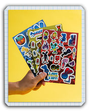 Toon Turf Sticker Sheets x3 + Postcard