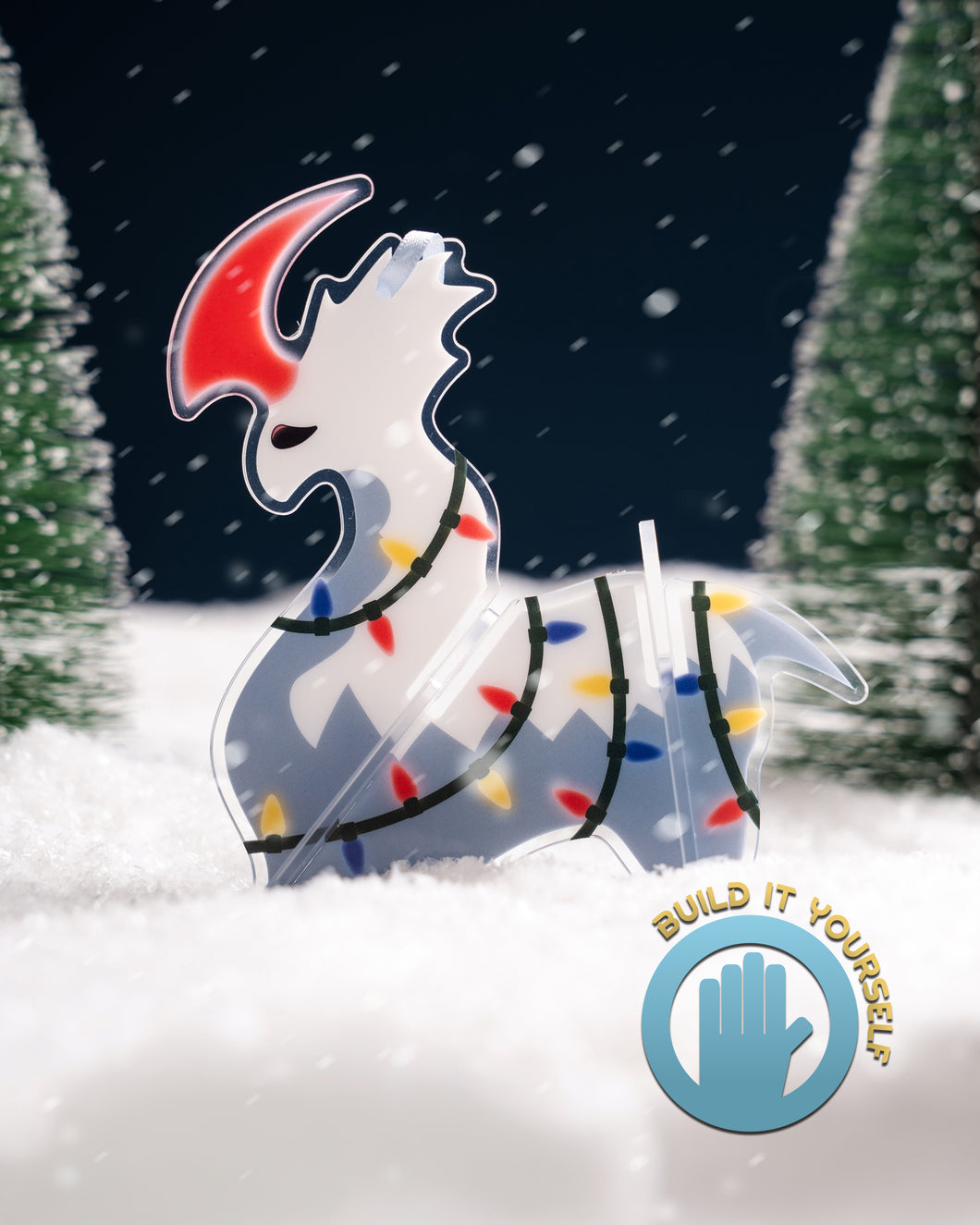 Thrumbo Acrylic Ornament