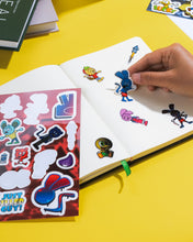 Toon Turf Sticker Sheets x3 + Postcard