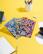 Toon Turf Sticker Sheets x3 + Postcard
