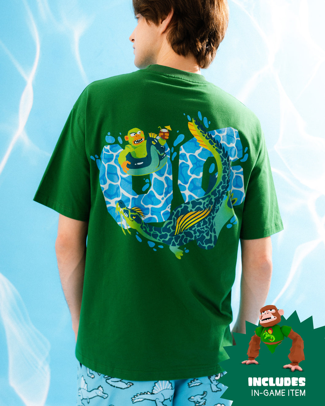 UG SPLASHING SPINOSUGUS T-SHIRT