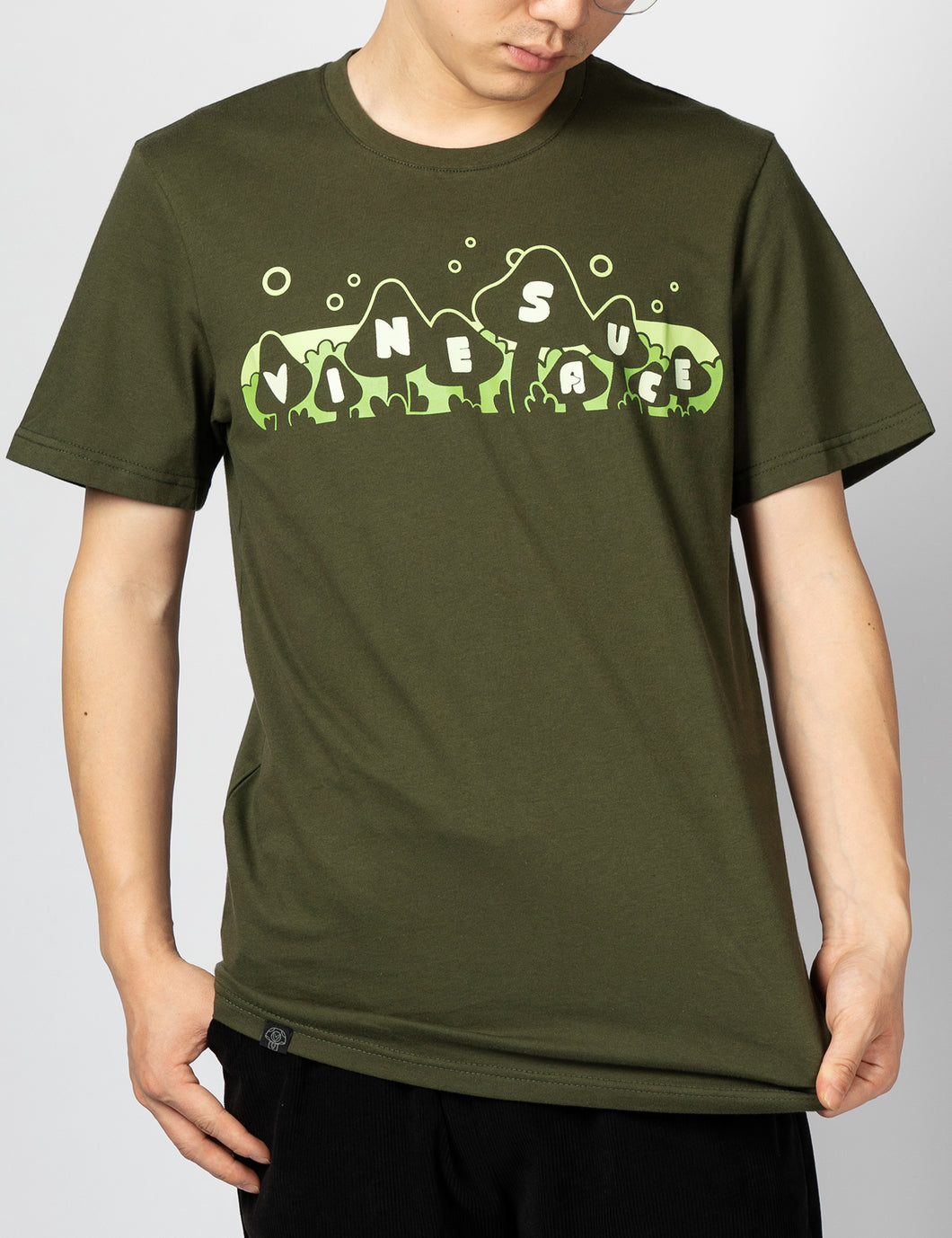 Vinesauce Shroom Forest Shirt – Green
