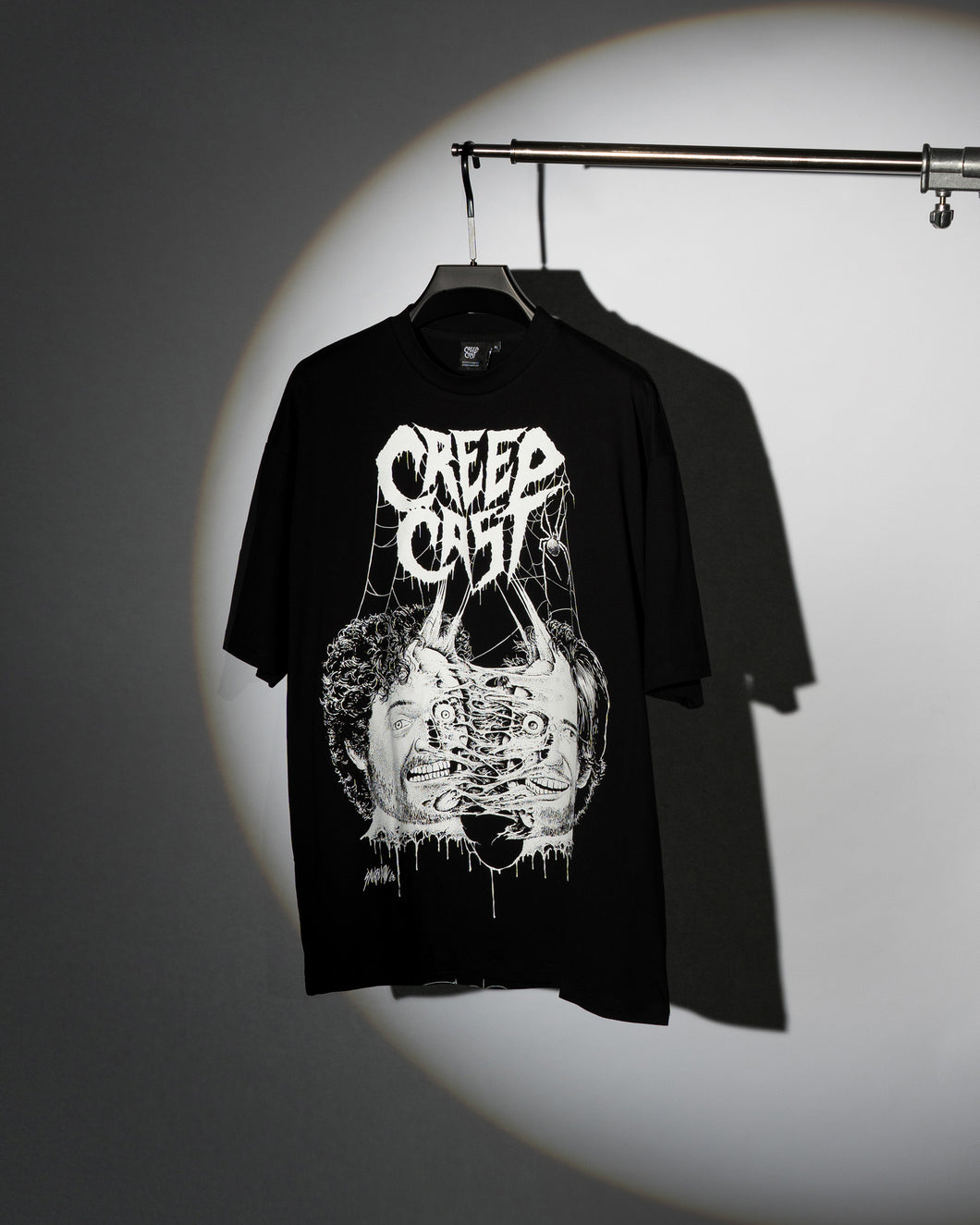 Oversized CreepCast Faces T-Shirt