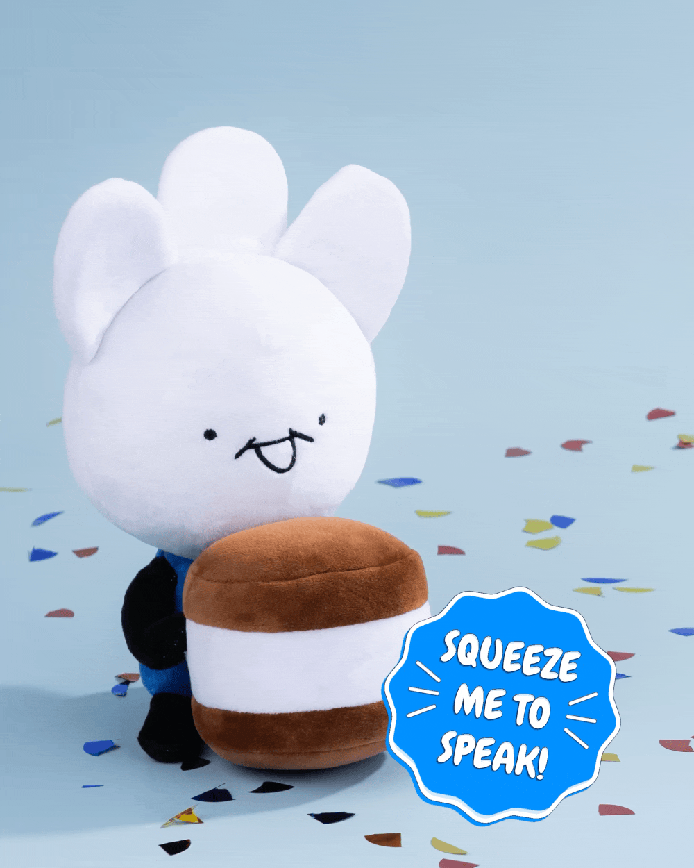 Ice Cream Sandwich Talking Plush