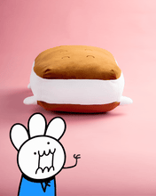 Ice Cream Sandwich Pillow Plush