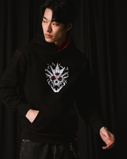 10-Year Shocktober Skull Hoodie