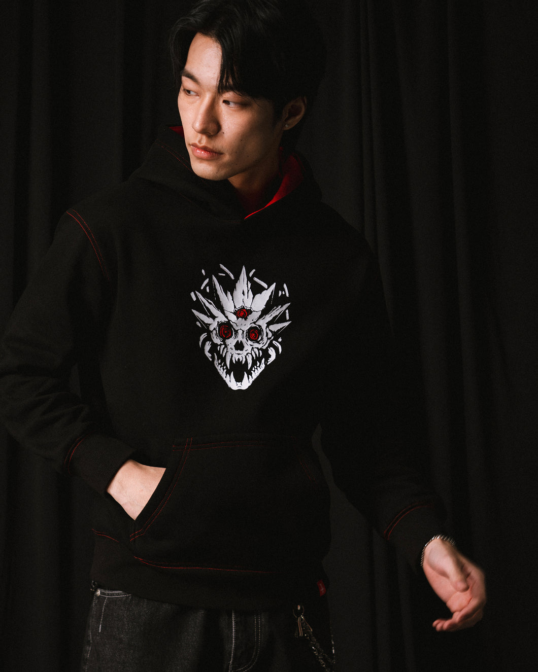 10-Year Shocktober Skull Hoodie