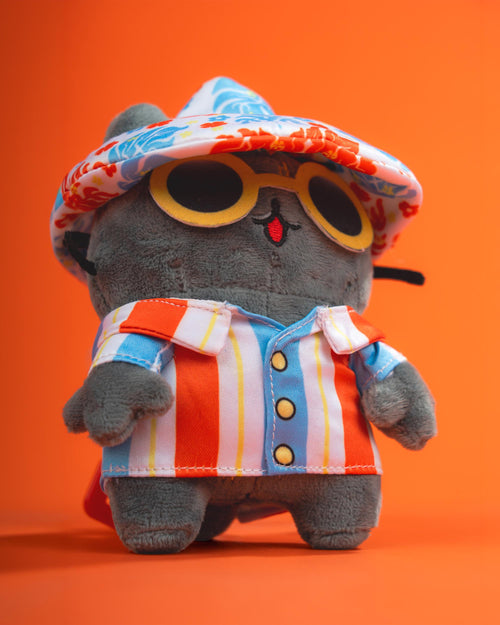 Vacation Tostada Plush Keychain