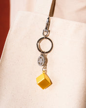 Golden Cube Keychain