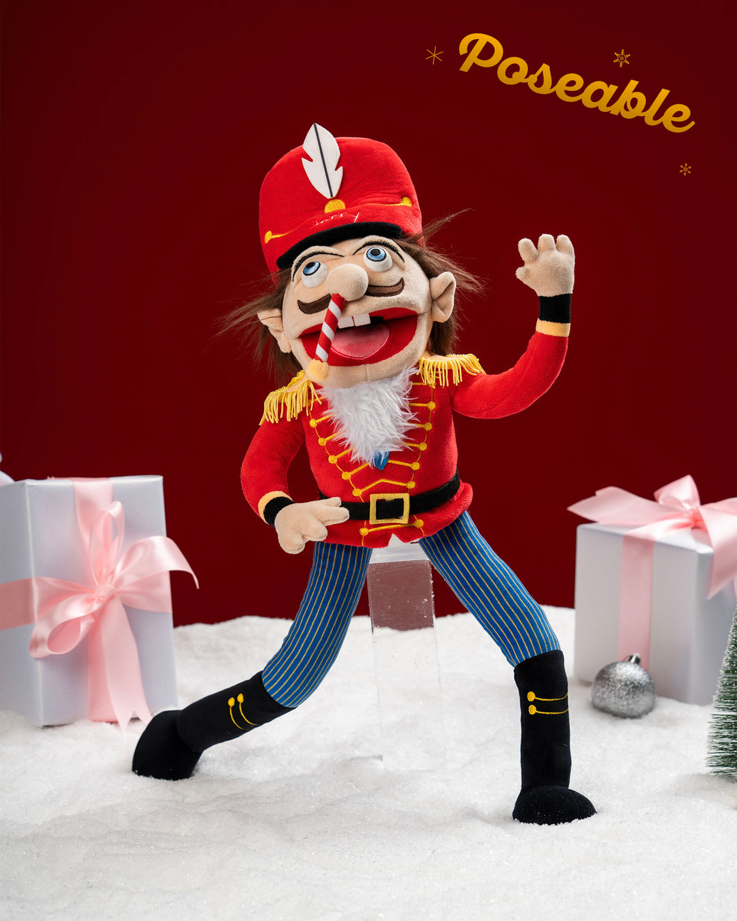 Nutcracker Jeffy Poseable Plush