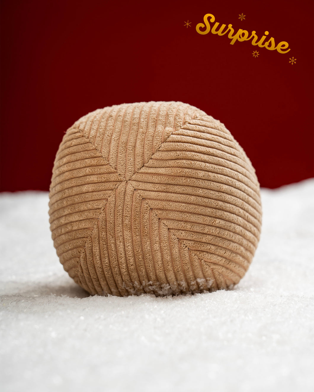 Mystery Reversible Walnut Plush