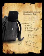 Cryptid Hunting Backpack / Messenger Bag