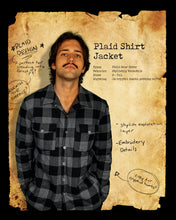 Wendigoon Plaid Shirt Jacket