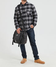 Wendigoon Plaid Shirt Jacket