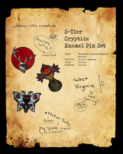 S-Tier Cryptids Enamel Pin Set