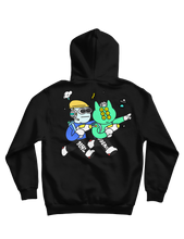 3LANDERS X ALIEN FRENS Black Hoodie