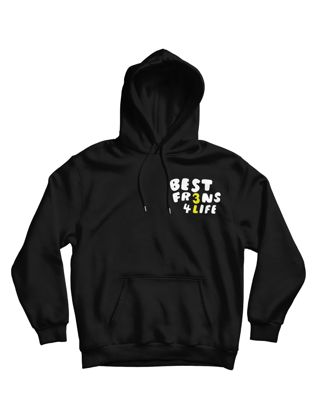 3LANDERS X ALIEN FRENS Black Hoodie