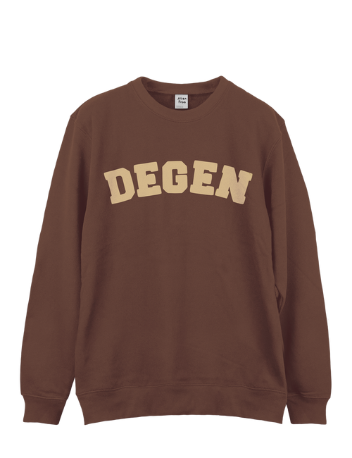 DEGEN Oversized Crewneck