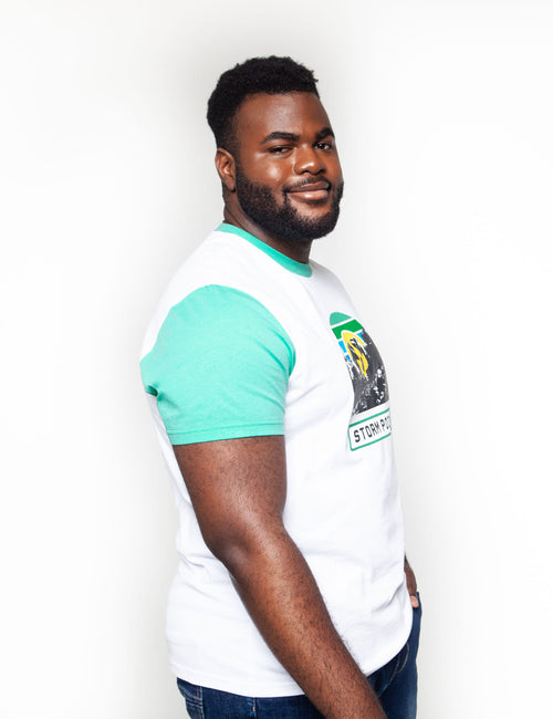 Retro Map T-Shirt: Storm Point