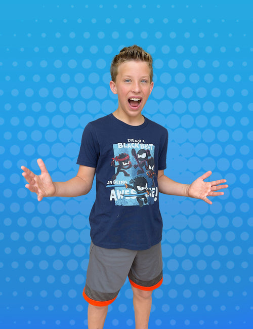 Black Belt in Being Awesome T-Shirt (FBM)