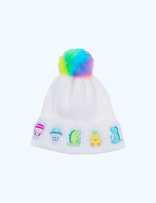 Character Beanie With Pom