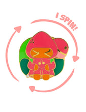 ENAMEL SPINNER PIN