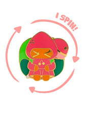 ENAMEL SPINNER PIN