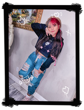 Princess Alex Cropped Cut Sleeve Hoodie