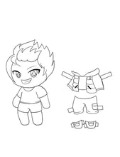 Jaxx and Sora Digital Dress Up Activity