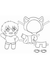 Luca and Light Dress Up Activity