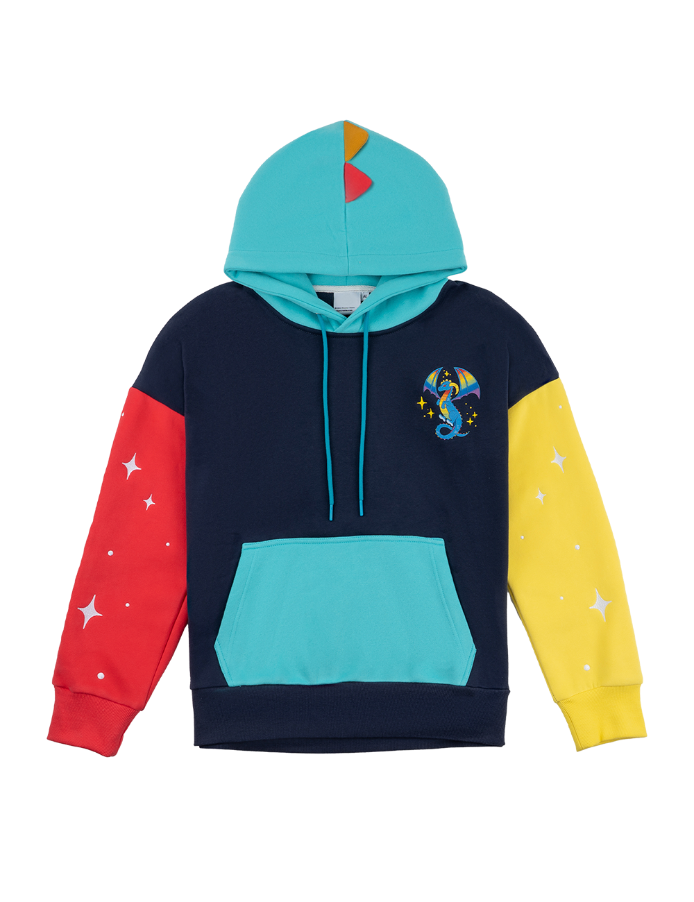 Darkness But Colorful Dragon Hoodie