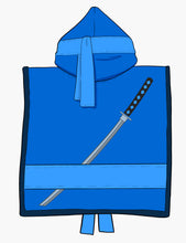 Ninja Kidz Towel Poncho