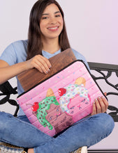 Shelly and Eustace Puffy Laptop Sleeve