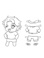 Jaxx and Sora Digital Dress Up Activity
