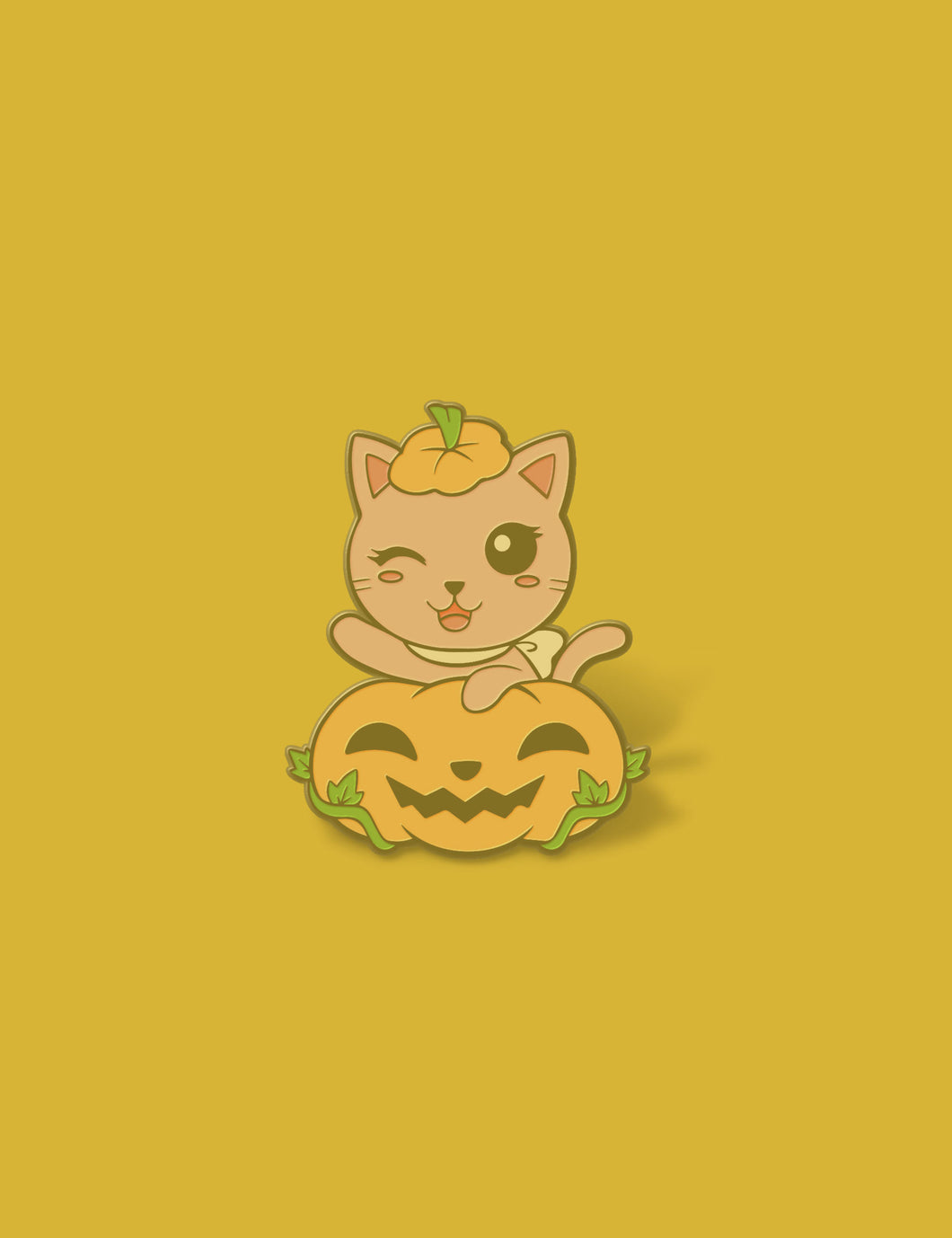 Pumpkin Miss Misa Pin