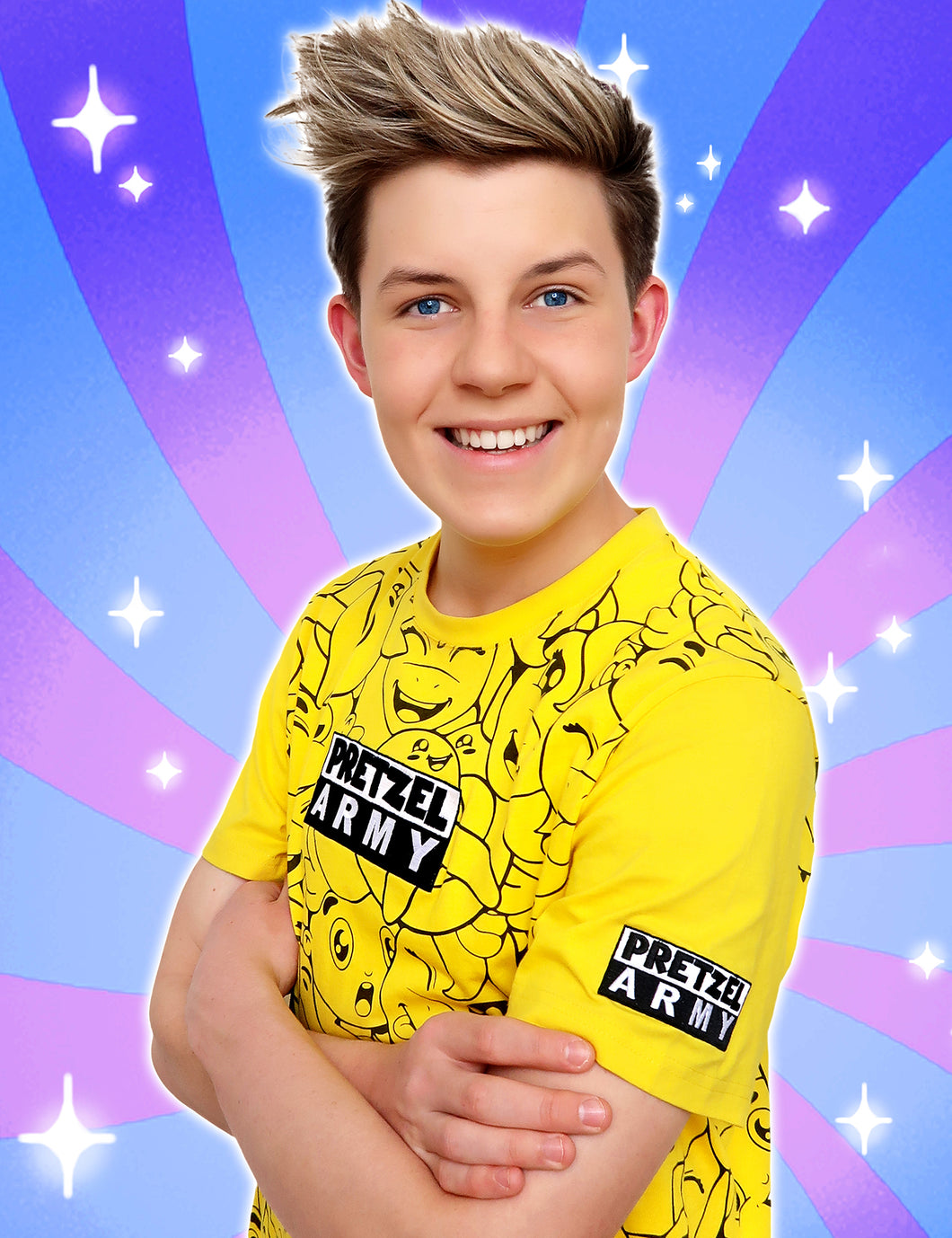 PREZLEY & STARBURST T-SHIRT