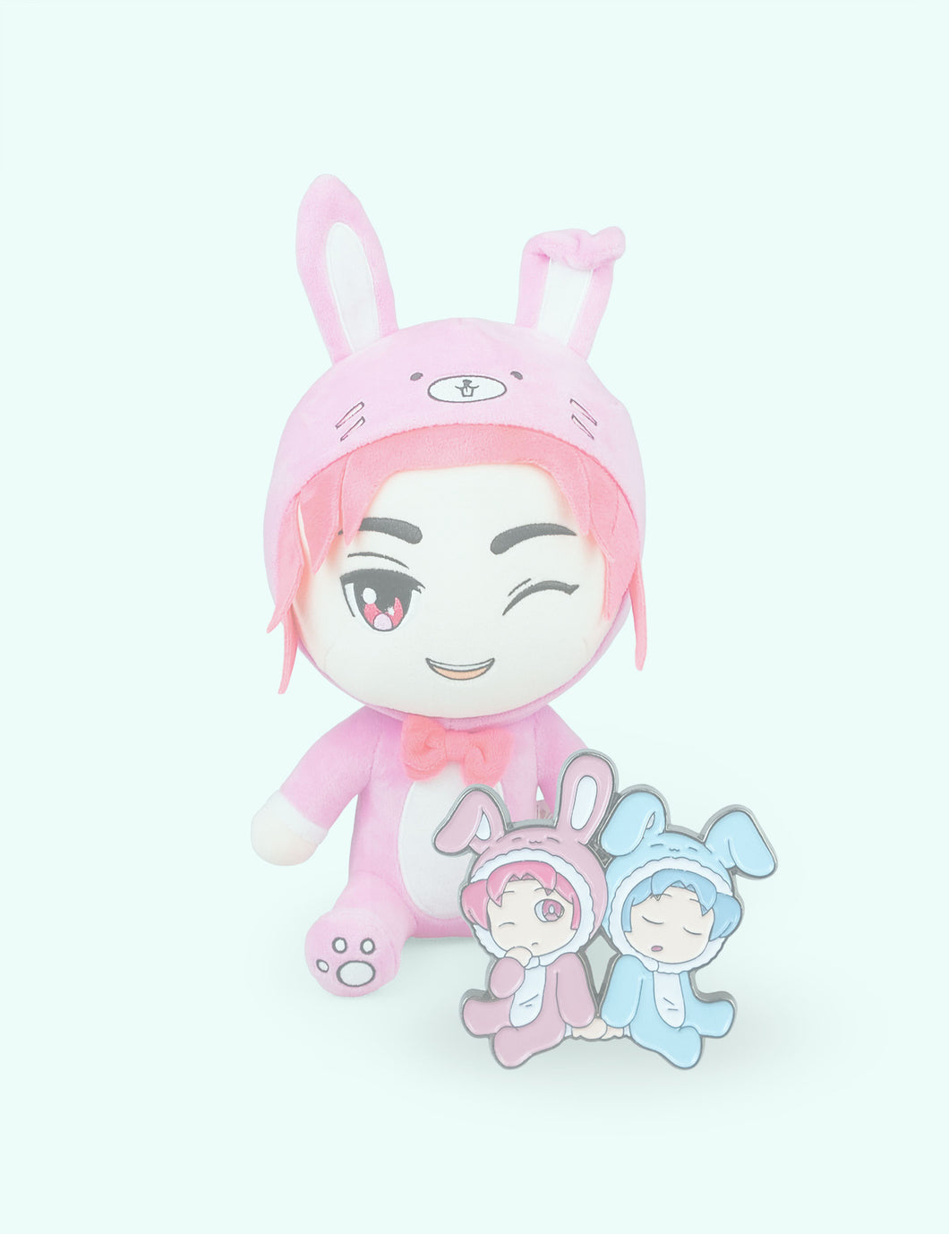 Sleepover Zach Plushy + Pin