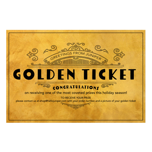 Golden Ticket Promotion
