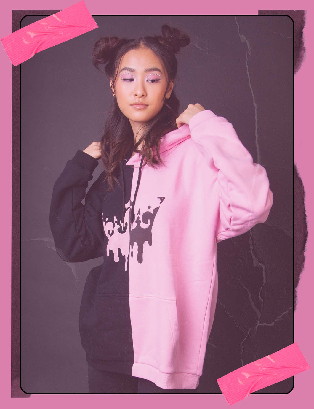 Princess Alex Pink Oversized Hoodie