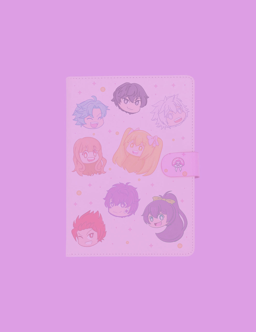 Squad Notebook + Sticker Sheet