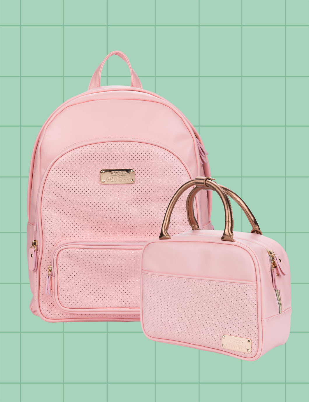Stay Peachy Lunchbox and Backpack Bundle