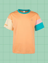 Stay Peachy Color Block T-Shirt