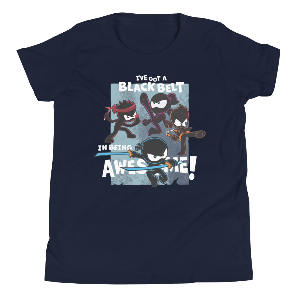 Black Belt in Being Awesome 2.0 Youth T-Shirt
